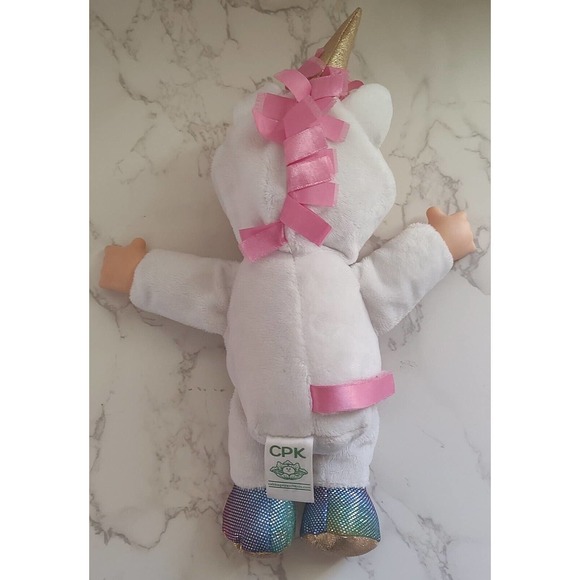 Cabbage Patch Kids Unicorn Doll Fantasy Friends CPK Cuties Purple Eyes B2 - Picture 2 of 2
